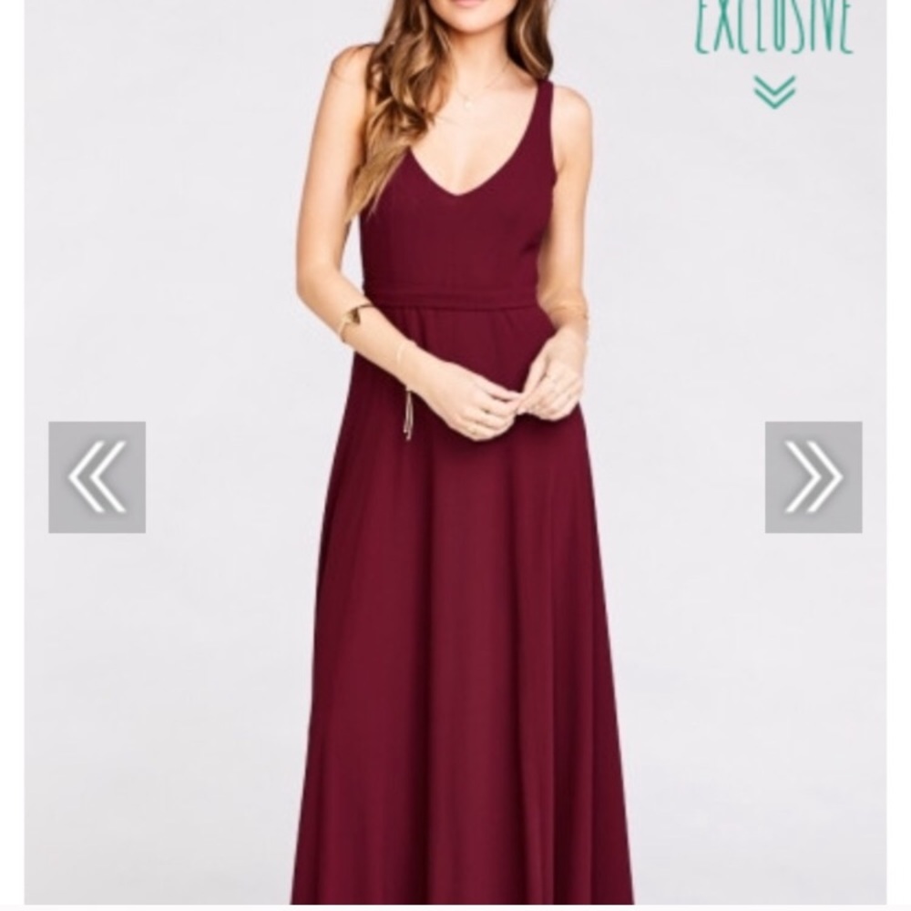 Show me your mumu Jenn Maxi Dress - Merlot